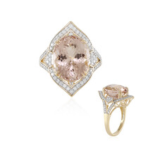 Anello in oro con Tormalina Neon del Congo (D'vyere)