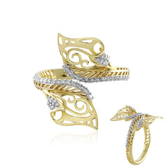 Anello in oro con Diamante I1 (I)  (Ornaments by de Melo)