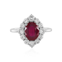 Anello in argento con Rubino Bemainty