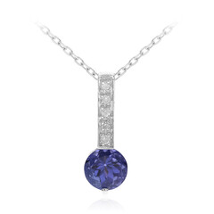 Collana in oro con Tanzanite AAA (CIRARI)