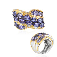 Anello in argento con Tanzanite (Gems en Vogue)