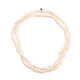 Collana in argento con Perla d'Acqua Dolce Bianca (TPC)