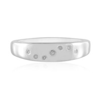 Anello in argento con Diamante I2 (I)