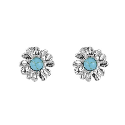 Orecchini in argento con Turchese (dagen)
