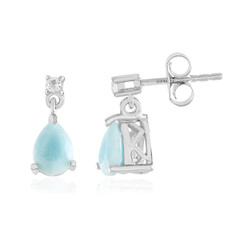 Orecchini in argento con Larimar