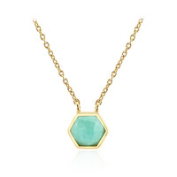 Collana in argento con Amazzonite
