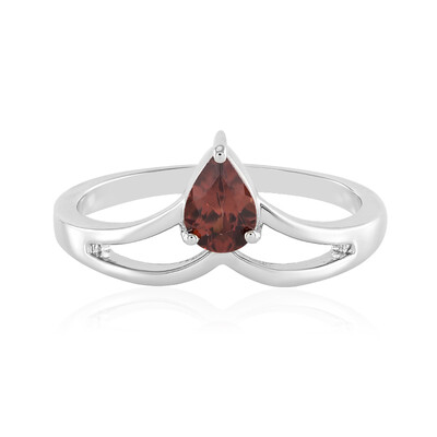 Anello in argento con Zircone Rosa