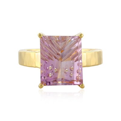 Anello in argento con Ametista Rose de France