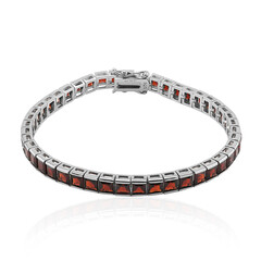 Bracciale in argento con Granato