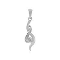 Ciondolo in argento con Diamante I2 (H)