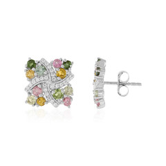 Orecchini in argento con Tormalina