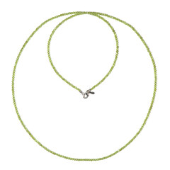 Collana in argento con Peridoto