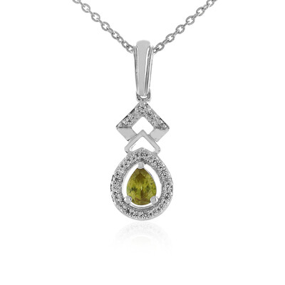Collana in argento con Sfene