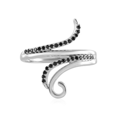 Anello in argento con Spinello Nero