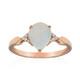 Anello in oro con Opale di Welo AAA