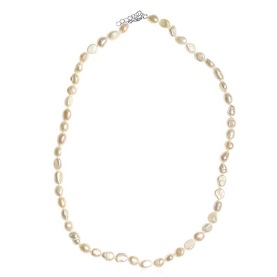 Collana in argento con Perla di Acqua Dolce (TPC)