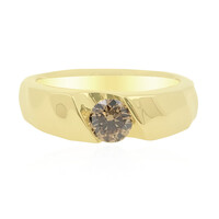 Anello in oro con Diamante Cioccolato d‘Argyle SI2 (de Melo)