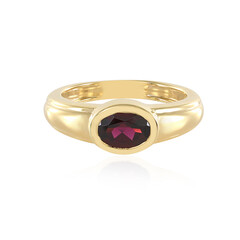 Anello in argento con Rodolite Lampone