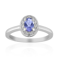Anello in argento con Tanzanite