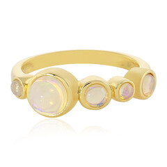 Anello in argento con Opale di Welo