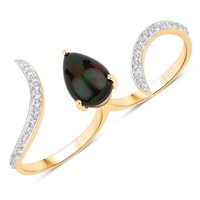 Anello in oro con Opale Mezezo (SUHANA)