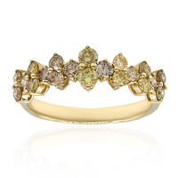 Anello in oro con Diamante Fancy SI2 (CIRARI)