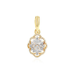 Ciondolo in argento con Diamante I2 (I)
