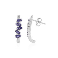 Orecchini in argento con Iolite