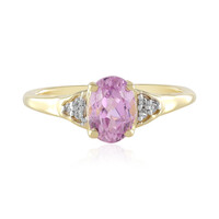 Anello in argento con Kunzite