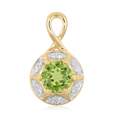 Ciondolo in oro con Peridoto