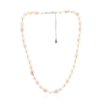 Collana in argento con Perla di Acqua Dolce (TPC)