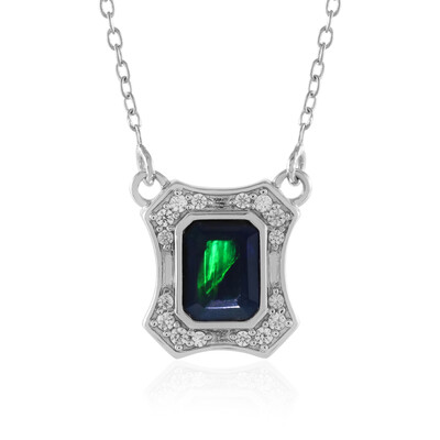 Collana in argento con Opale Mezezo