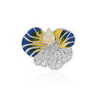 Ciondolo in argento con Opale di Welo (SAELOCANA)