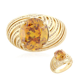 Anello in oro con Sfalerite (de Melo)