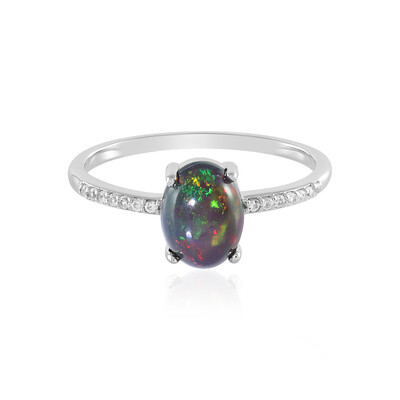 Anello in argento con Opale Mezezo