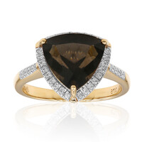 Anello in oro con Saffordite (Amanda Adkins)