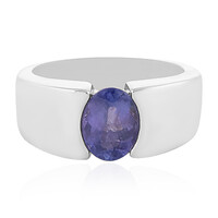 Anello in argento con Tanzanite