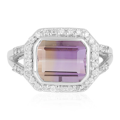Anello in argento con Ametrina