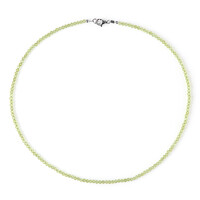 Collana in argento con Peridoto