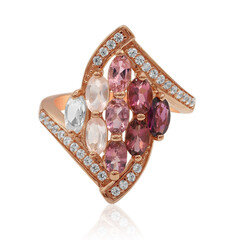 Anello in argento con Rodolite