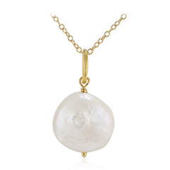 Collana in argento con Perla di Acqua Dolce