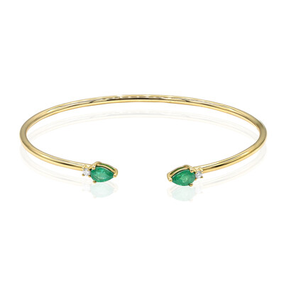Bracciale in oro con Smeraldo Zambia AAA (CIRARI)