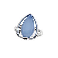Anello in argento con Agata