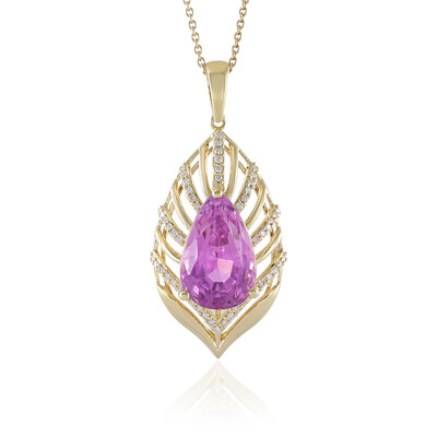 Collana in oro con Kunzite Patroke (de Melo)