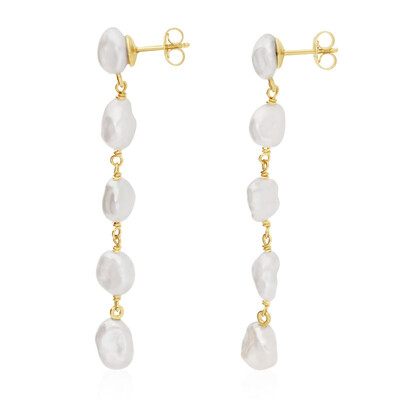 Orecchini in argento con Perla di Acqua Dolce