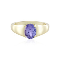 Anello in oro con Tanzanite