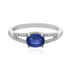 Anello in argento con Cianite