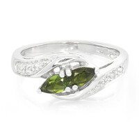 Anello in argento con Tormalina Cuprian