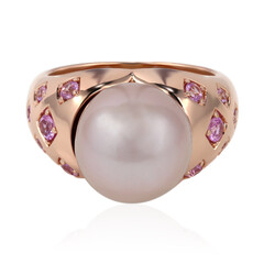 Anello in argento con Perla Ming (TPC)