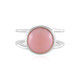 Anello in argento con Opale Rosa